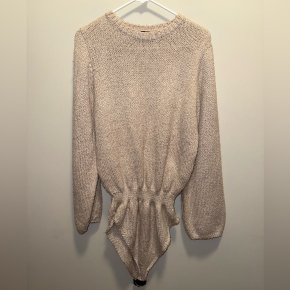 In The Style Sweaters - Chic Beige Knit Sweater